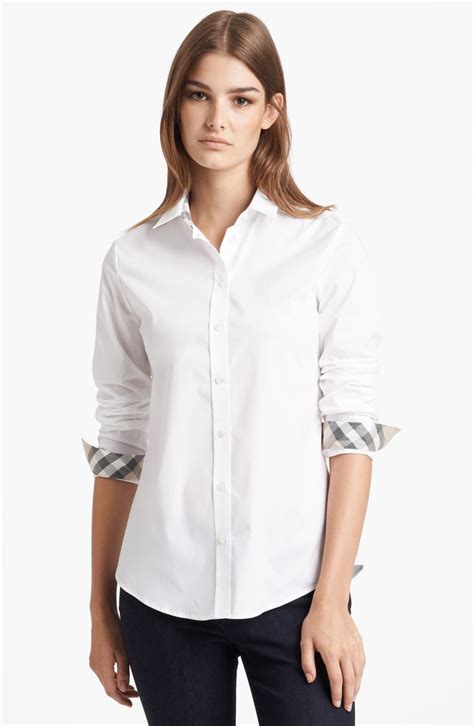 burberry women's t shirt|Burberry women's shirt nordstrom.